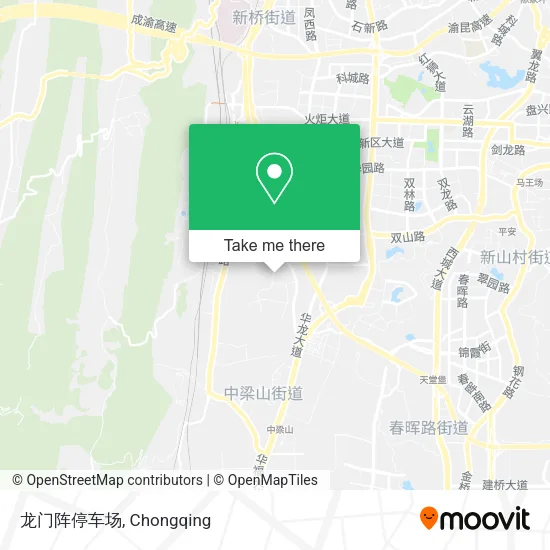 龙门阵停车场 map