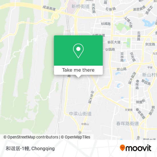 和谐居-1幢 map