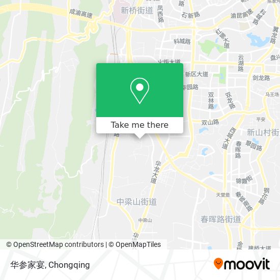 华参家宴 map