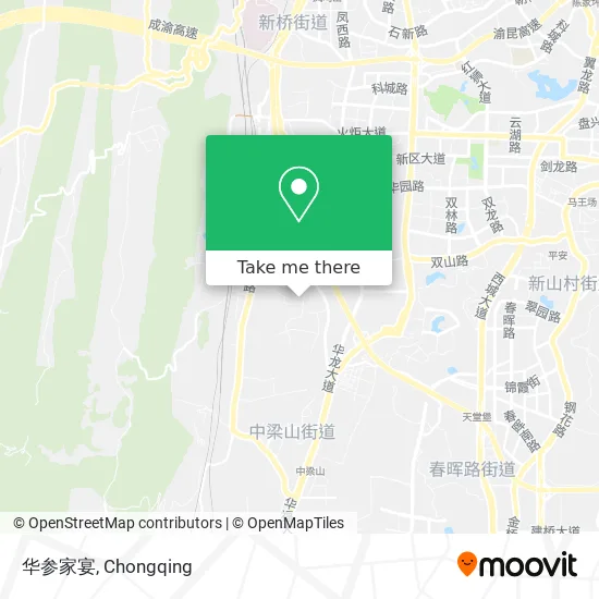 华参家宴 map