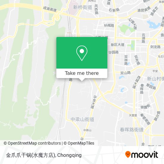 金爪爪干锅(水魔方店) map