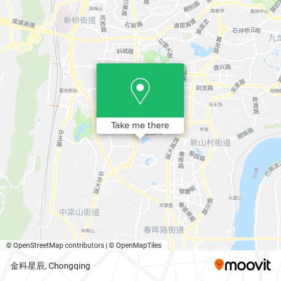 金科星辰 map