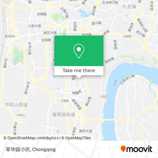 翠华园小区 map