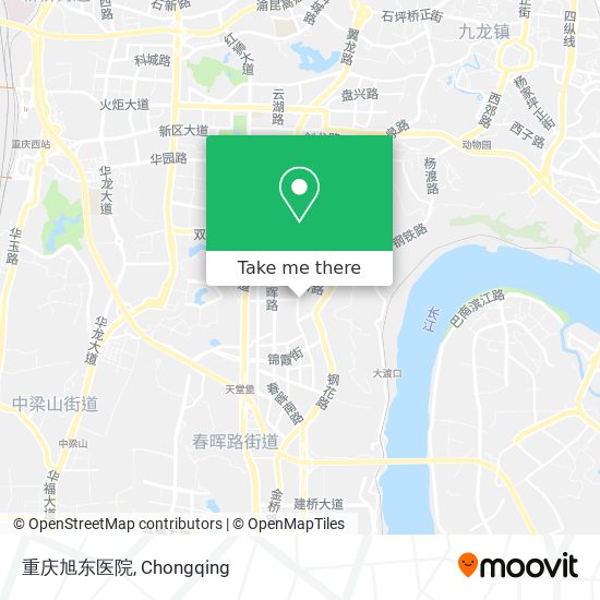 重庆旭东医院 map