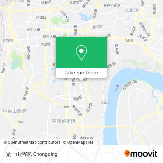 粱一山酒家 map
