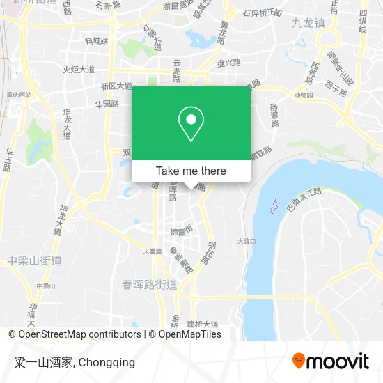粱一山酒家 map