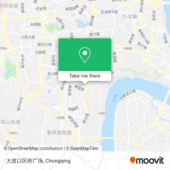 大渡口区府广场 map