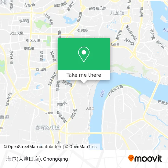 海尔(大渡口店) map