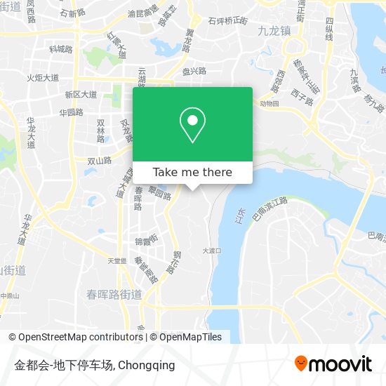 金都会-地下停车场 map