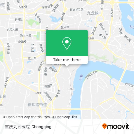 重庆九五医院 map