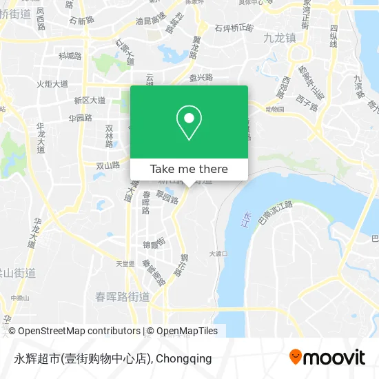 永辉超市(壹街购物中心店) map