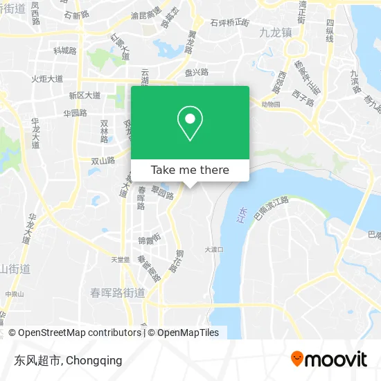 东风超市 map