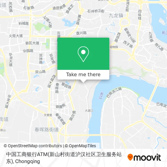 中国工商银行ATM(新山村街道沪汉社区卫生服务站东) map