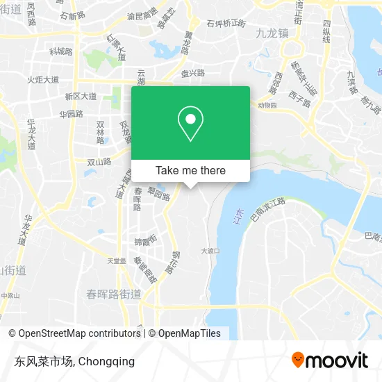 东风菜市场 map