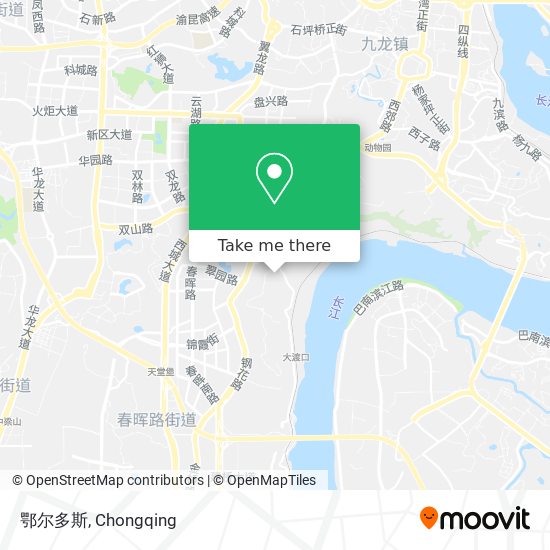 鄂尔多斯 map
