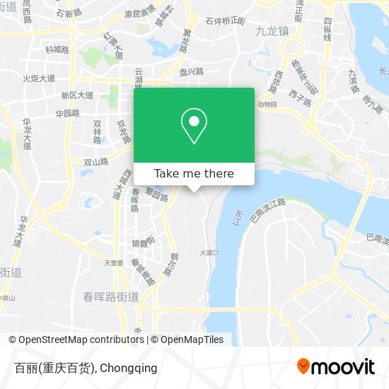 百丽(重庆百货) map