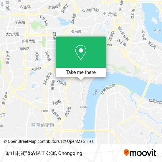 新山村街道农民工公寓 map