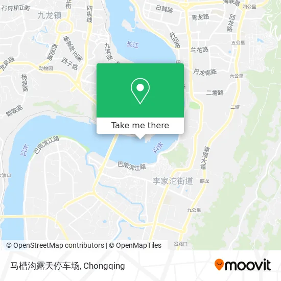 马槽沟露天停车场 map