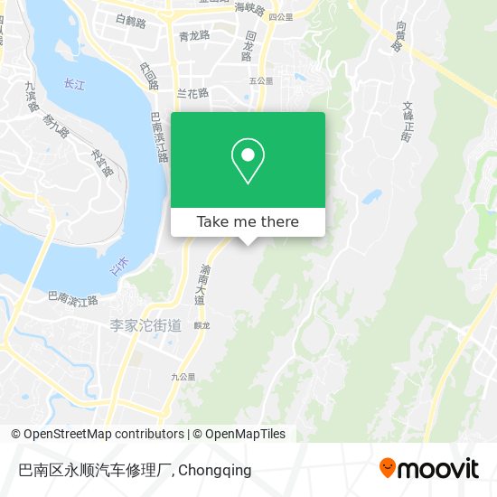 巴南区永顺汽车修理厂 map