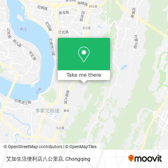 艾加生活便利店八公里店 map
