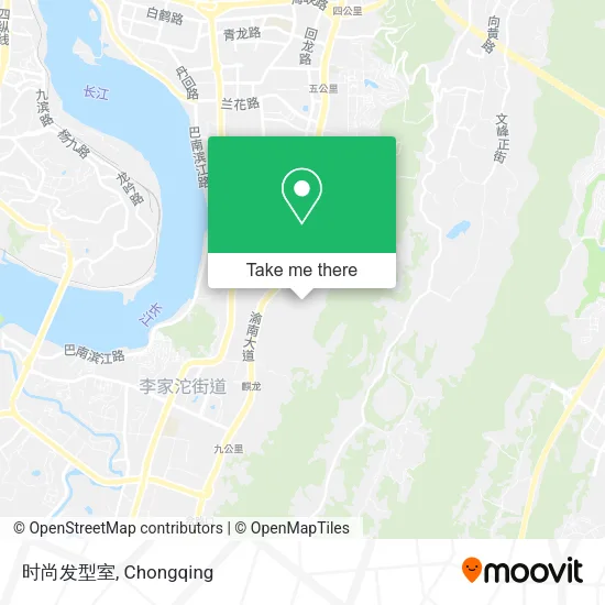 时尚发型室 map