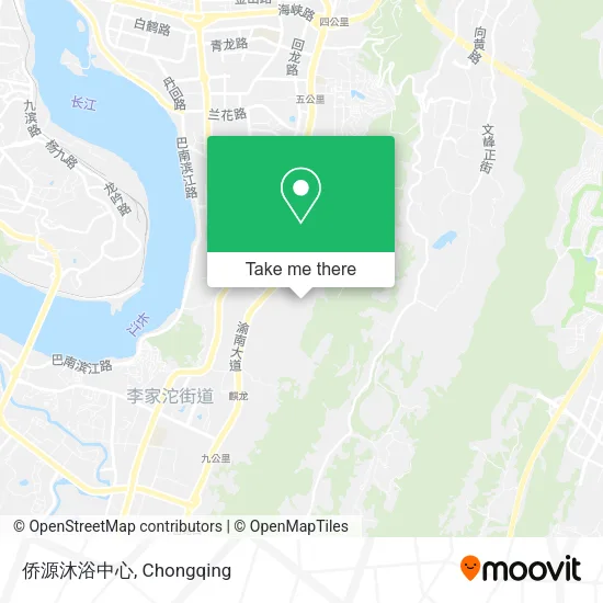 侨源沐浴中心 map