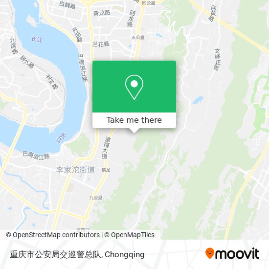 重庆市公安局交巡警总队 map