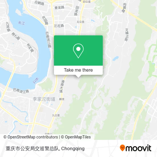 重庆市公安局交巡警总队 map