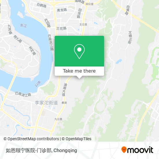 如恩颐宁医院-门诊部 map