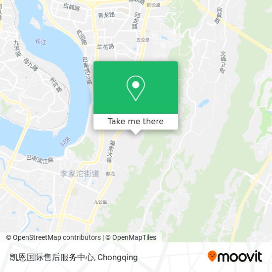 凯恩国际售后服务中心 map