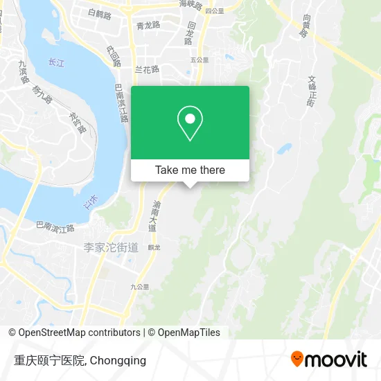 重庆颐宁医院 map