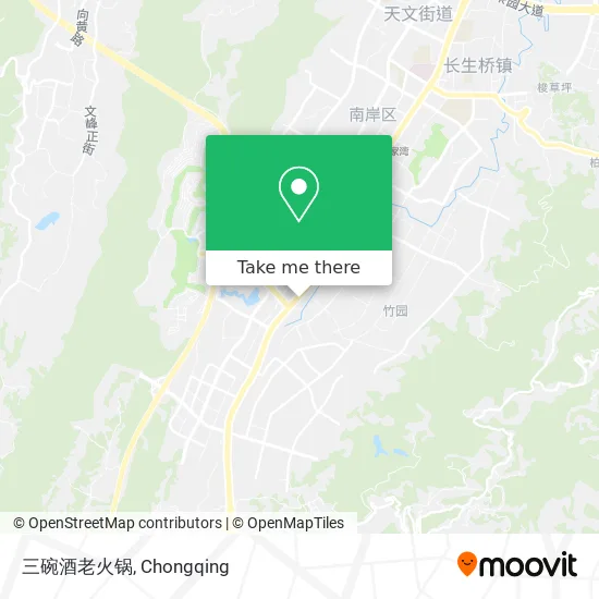 三碗酒老火锅 map
