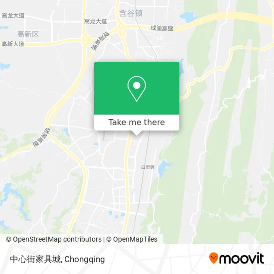 中心街家具城 map