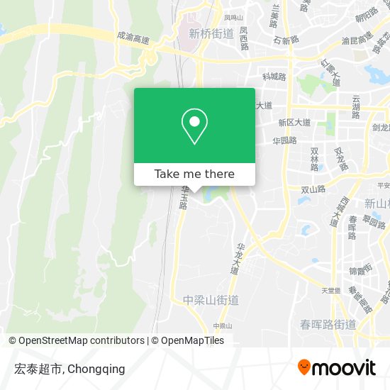 宏泰超市 map
