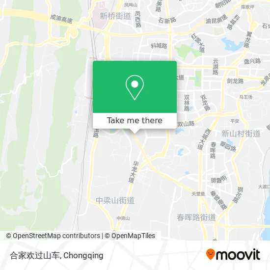 合家欢过山车 map