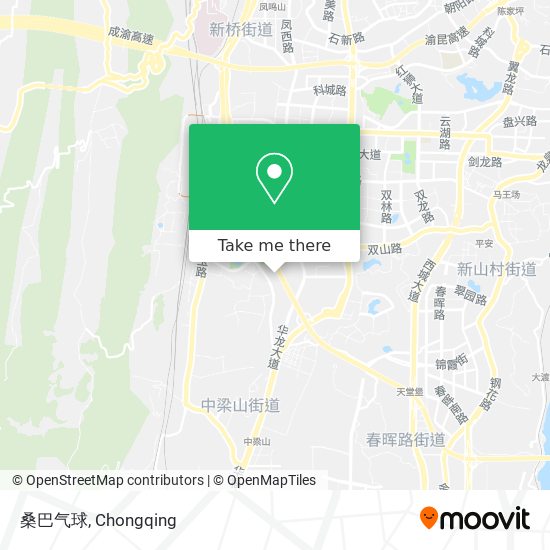 桑巴气球 map