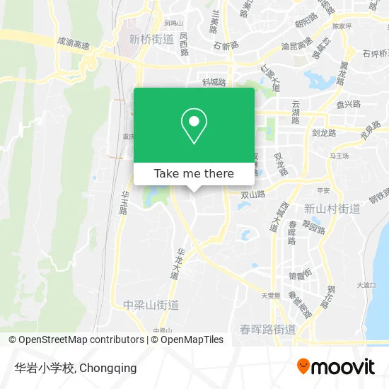 华岩小学校 map
