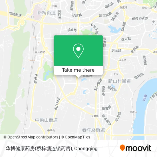 华博健康药房(桥梓塘连锁药房) map