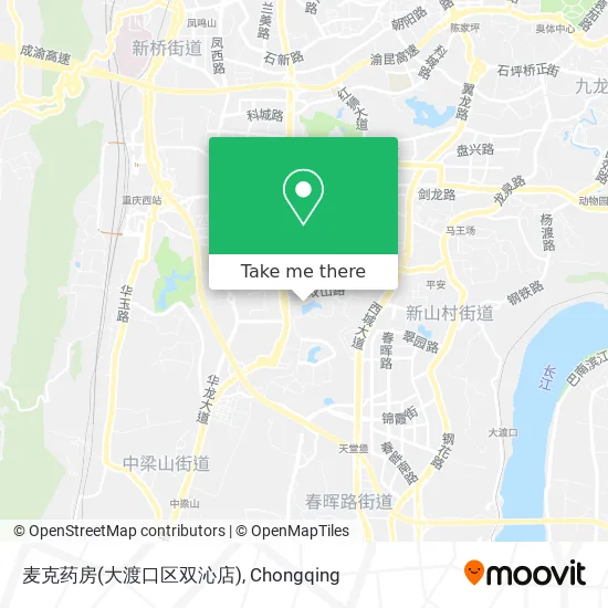 麦克药房(大渡口区双沁店) map