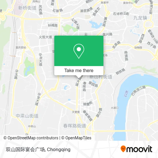 双山国际宴会广场 map