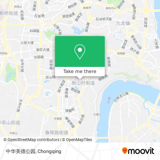 中华美德公园 map