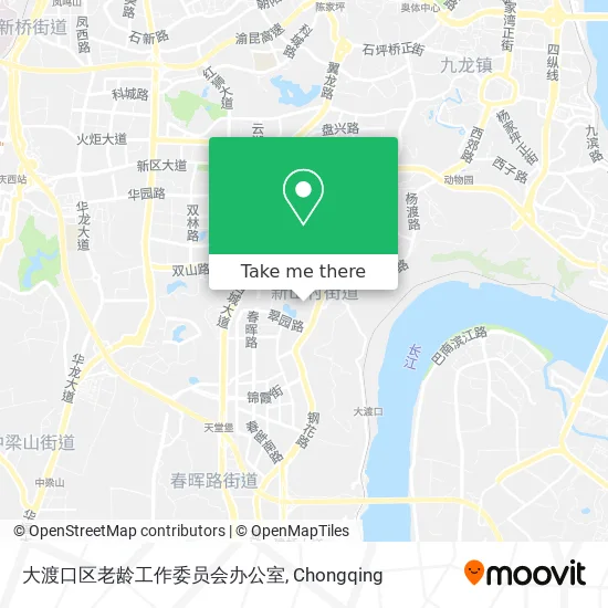 大渡口区老龄工作委员会办公室 map