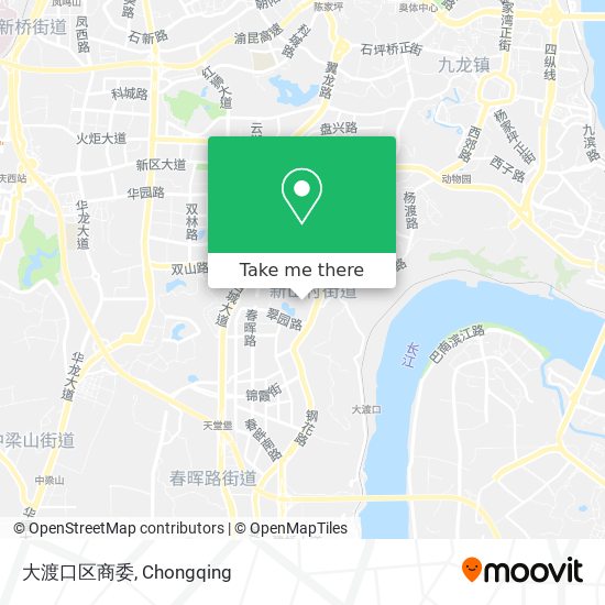 大渡口区商委 map