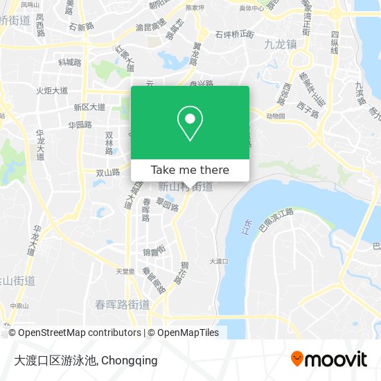 大渡口区游泳池 map