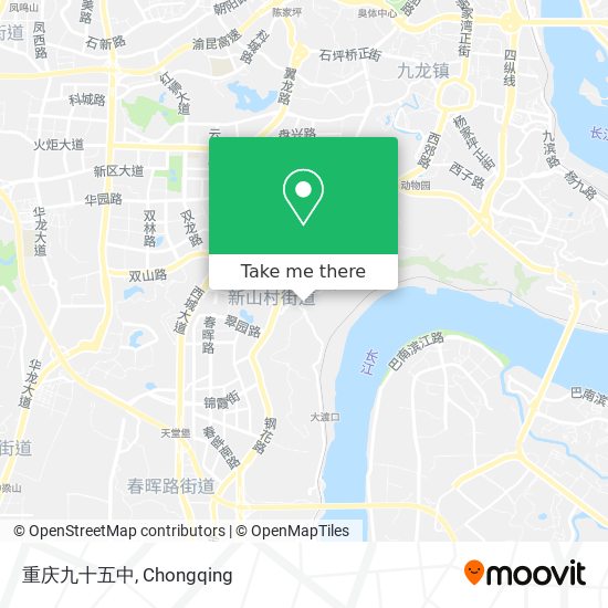 重庆九十五中 map