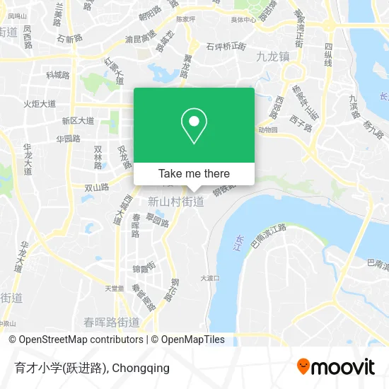 育才小学(跃进路) map