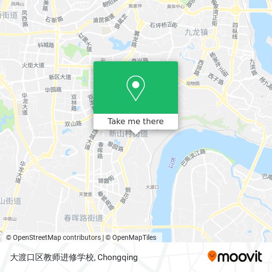 大渡口区教师进修学校 map