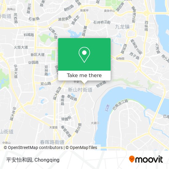 平安怡和园 map