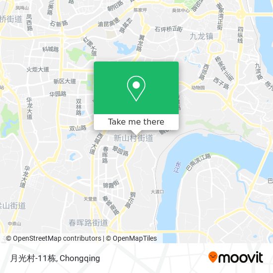 月光村-11栋 map