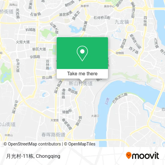 月光村-11栋 map